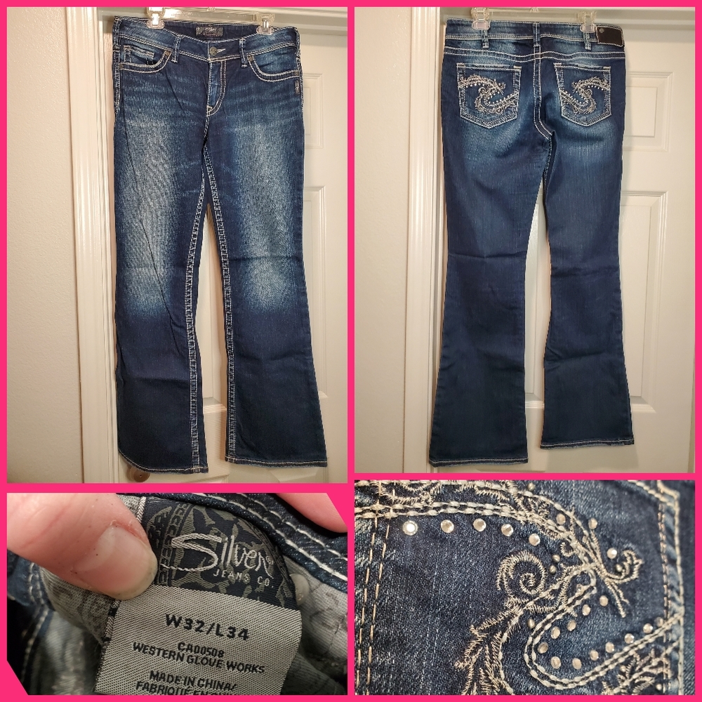 Silver Jeans size 32/34